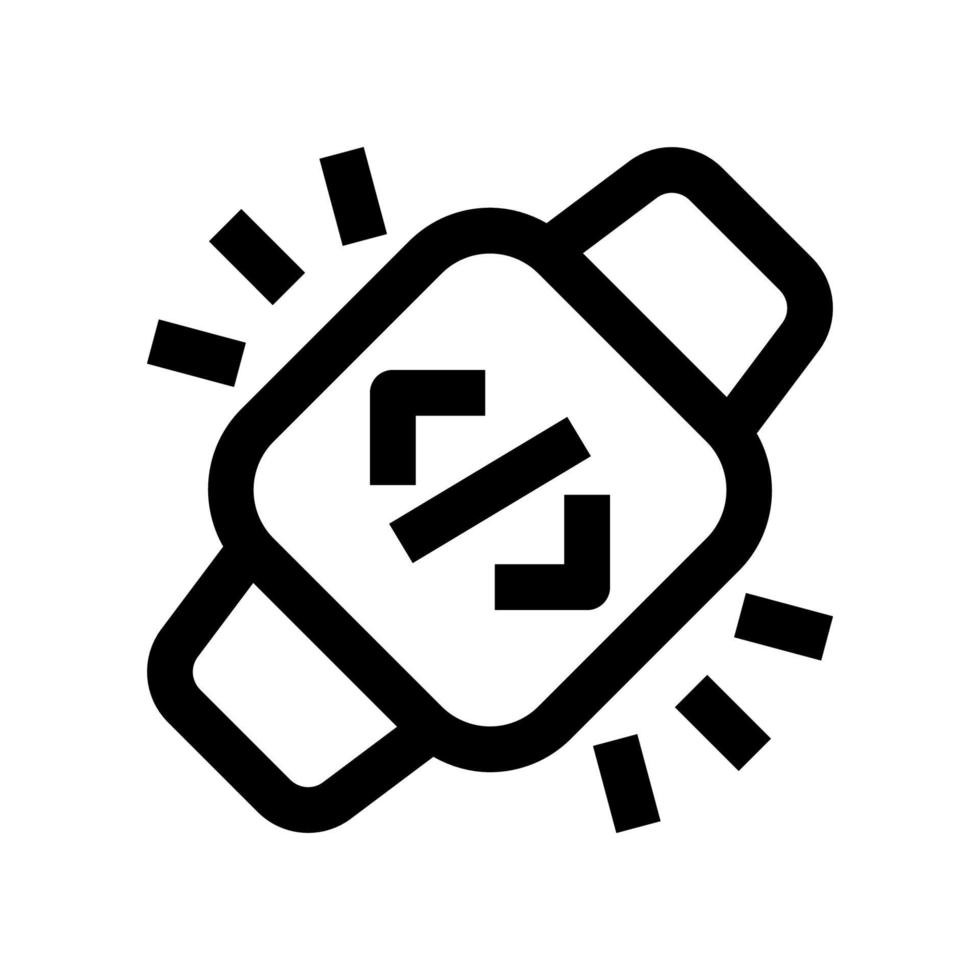smartwatch icon for your website, mobile, presentation, and logo design. vector