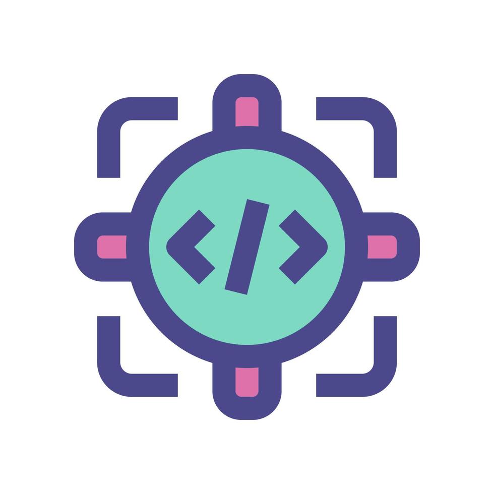focus icon for your website, mobile, presentation, and logo design. vector
