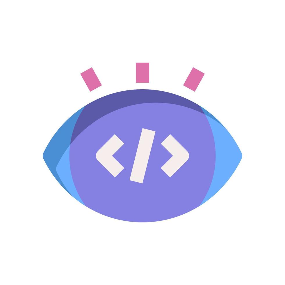 vision icon for your website, mobile, presentation, and logo design. vector