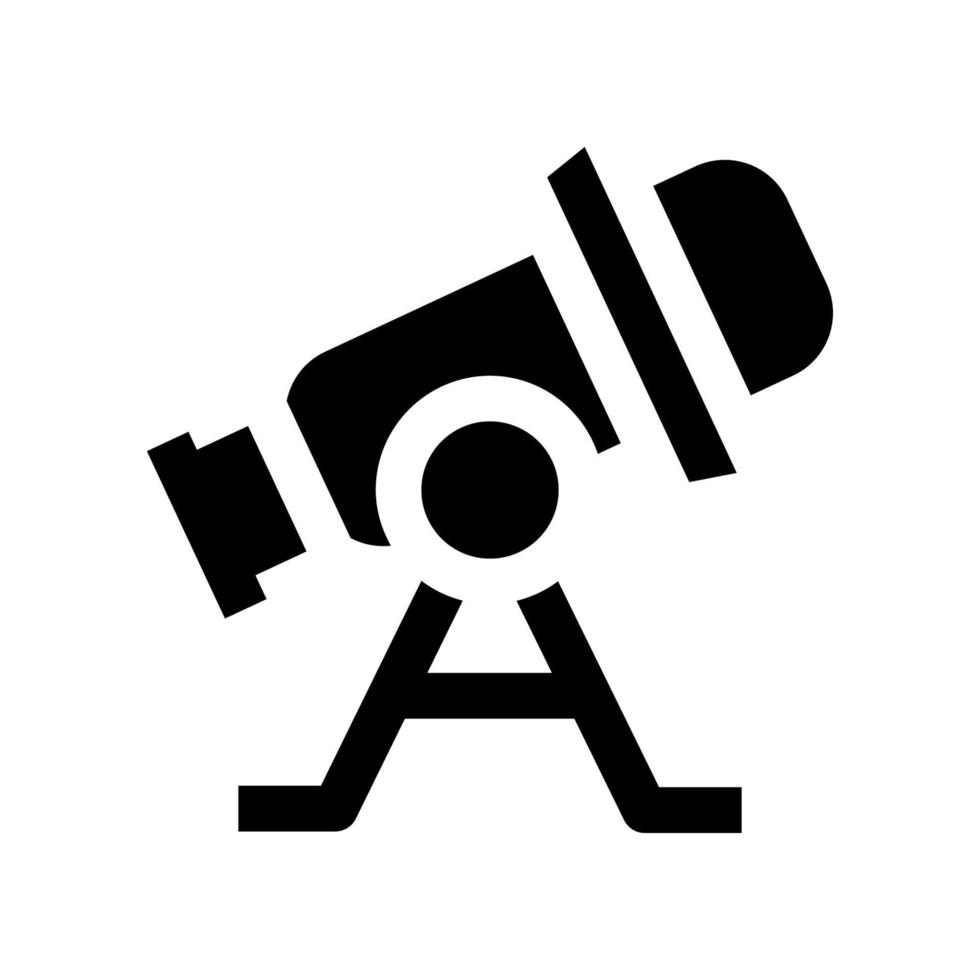 telescope icon for your website, mobile, presentation, and logo design. vector