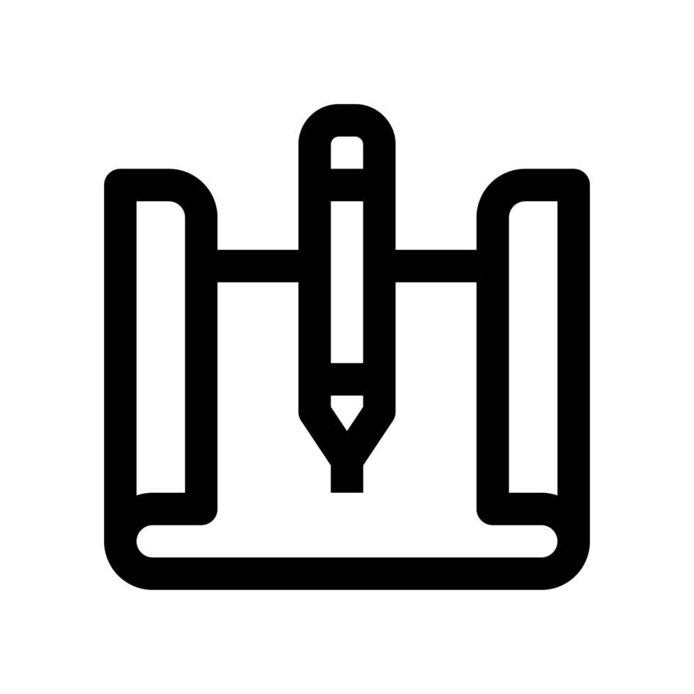 blueprint icon for your website, mobile, presentation, and logo design. vector