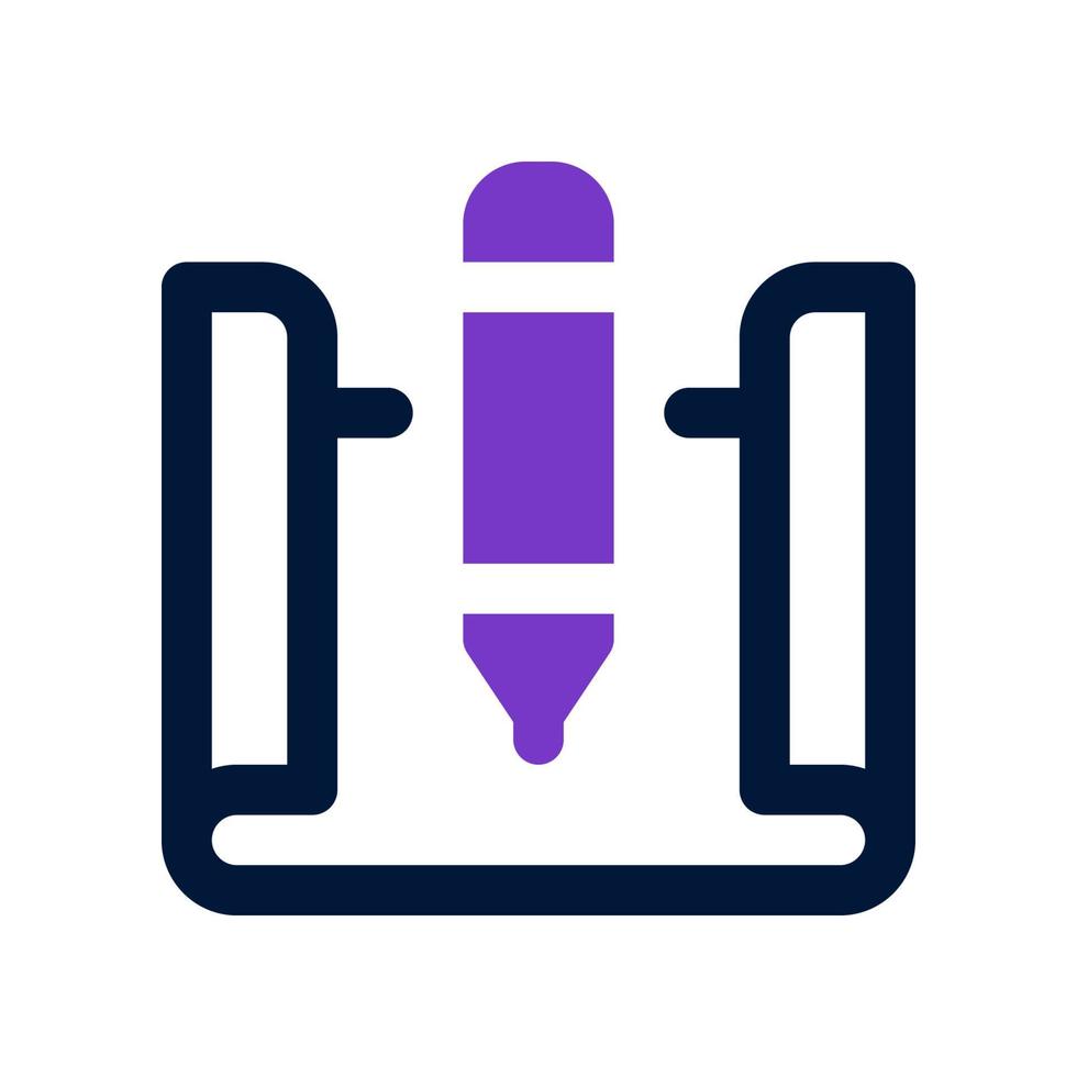 blueprint icon for your website, mobile, presentation, and logo design. vector