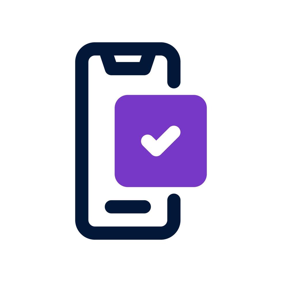 smartphone icon for your website, mobile, presentation, and logo design. vector