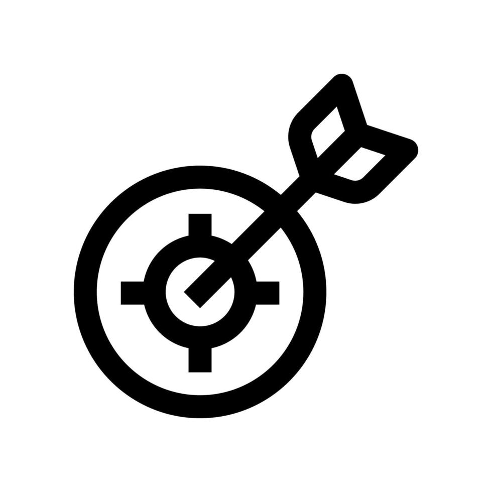 target icon for your website, mobile, presentation, and logo design. vector