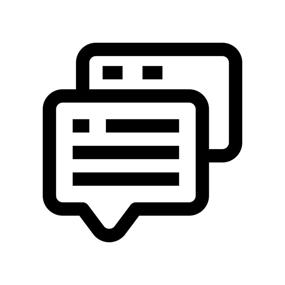 chat icon for your website, mobile, presentation, and logo design. vector
