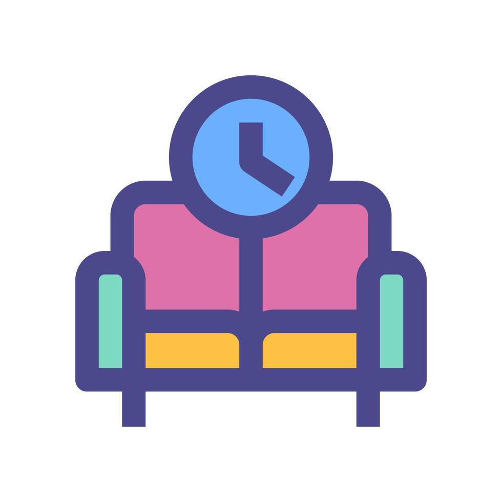 sofa icon for your website, mobile, presentation, and logo design. vector