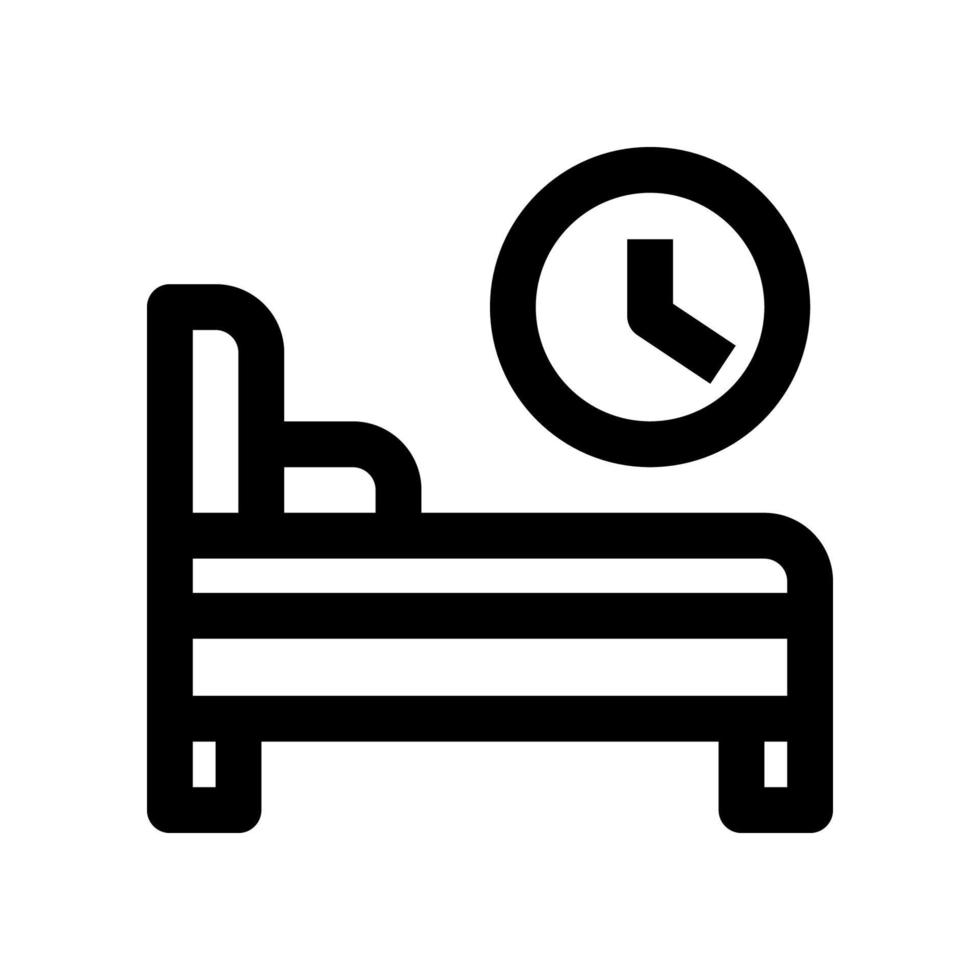 bedtime icon for your website, mobile, presentation, and logo design. vector