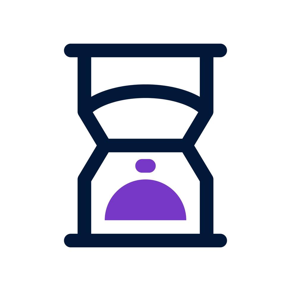 hourglass icon for your website, mobile, presentation, and logo design. vector