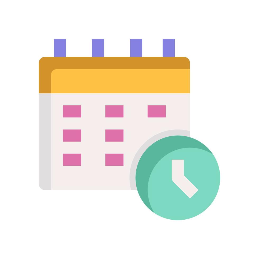 schedule icon for your website, mobile, presentation, and logo design. vector