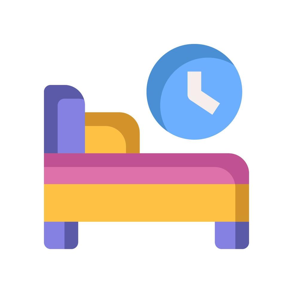 bedtime icon for your website, mobile, presentation, and logo design. vector