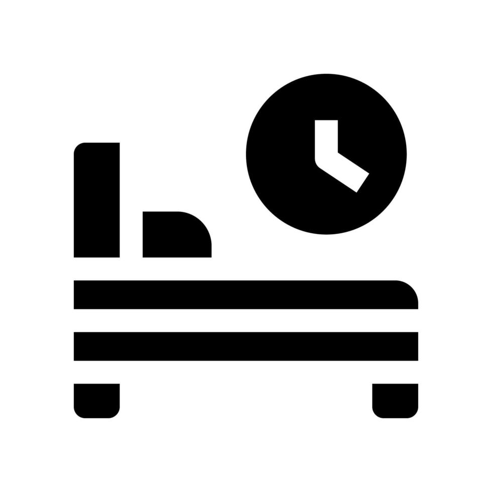 bedtime icon for your website, mobile, presentation, and logo design. vector