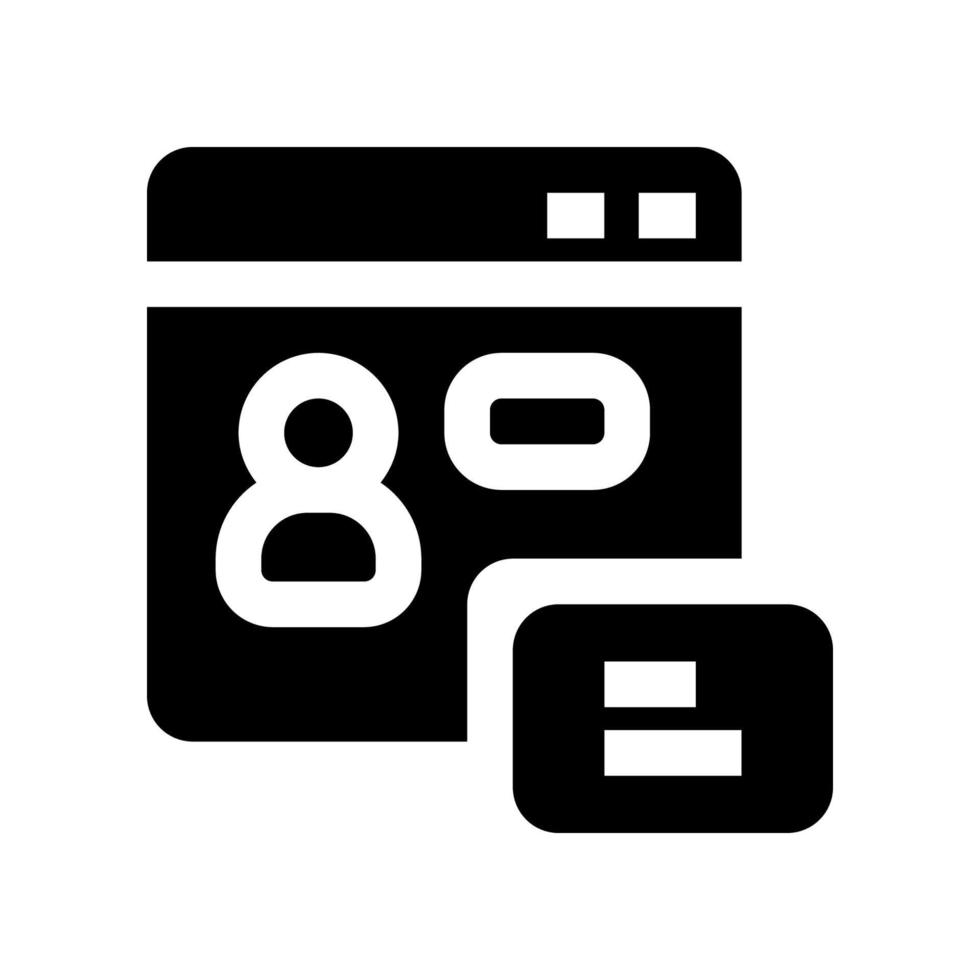 webinar icon for your website, mobile, presentation, and logo design. vector