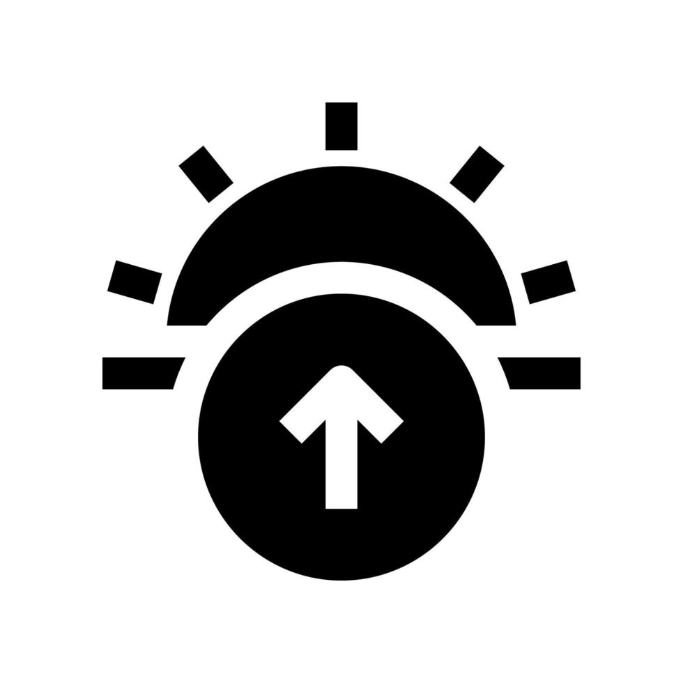 sunrise icon for your website, mobile, presentation, and logo design. vector