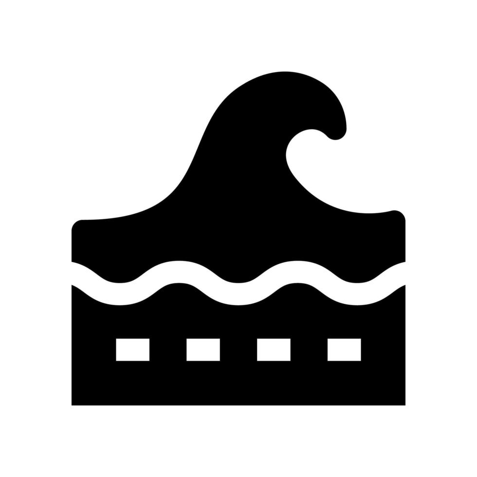 waves icon for your website, mobile, presentation, and logo design. vector