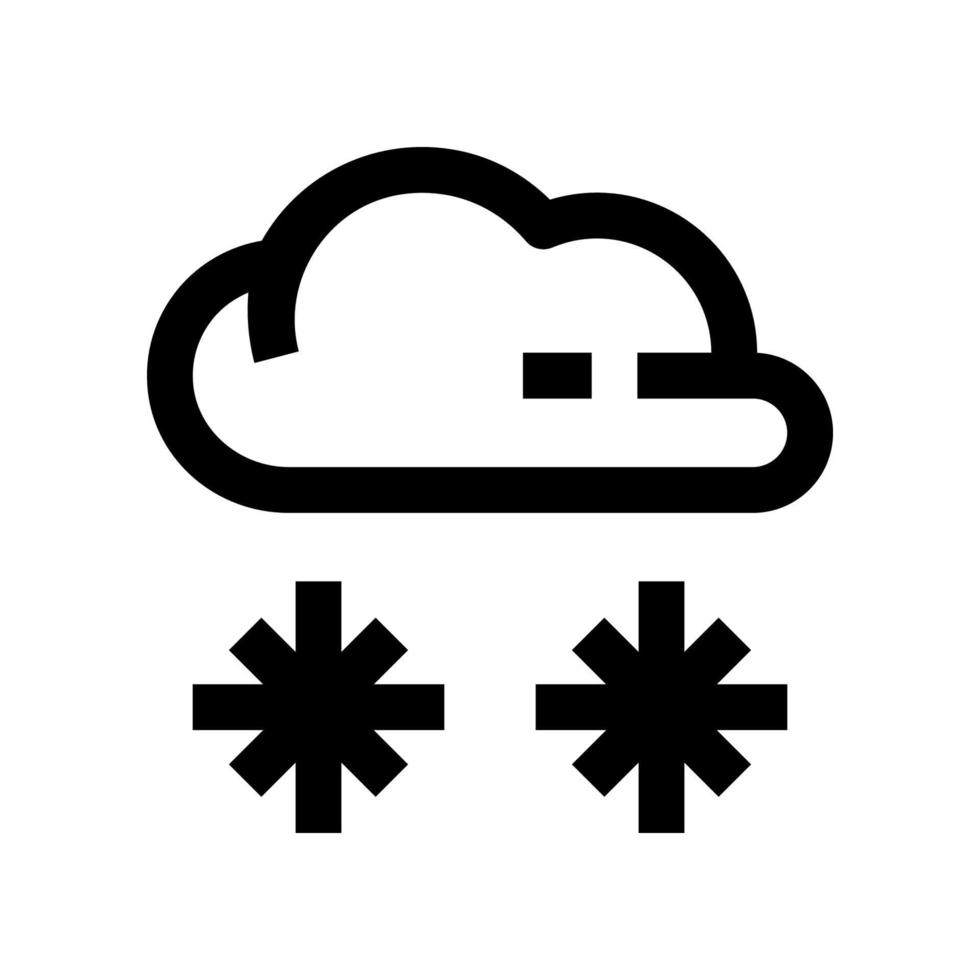 snow icon for your website, mobile, presentation, and logo design. vector