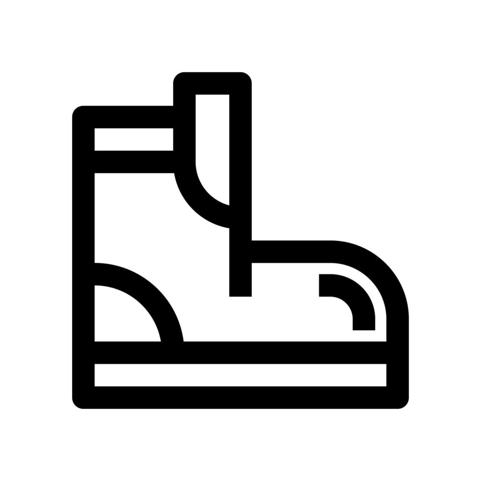 boot icon for your website, mobile, presentation, and logo design. vector
