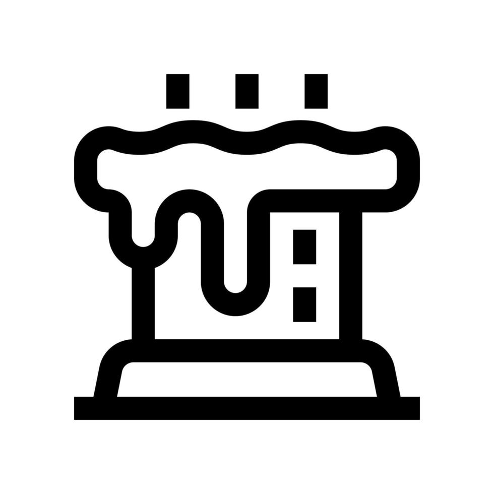 chimney icon for your website, mobile, presentation, and logo design. vector