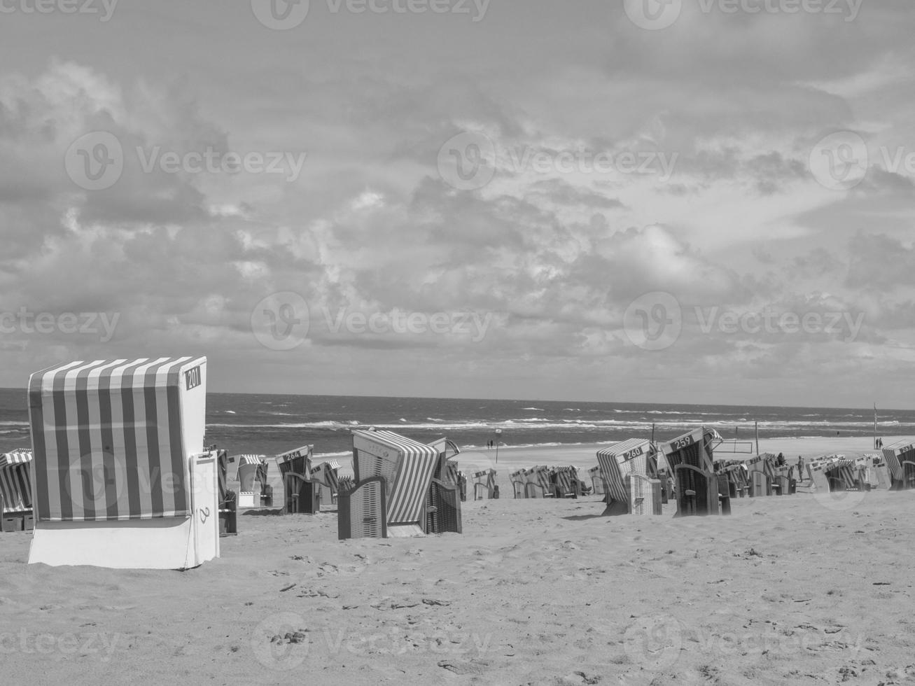 the beach of norderney photo