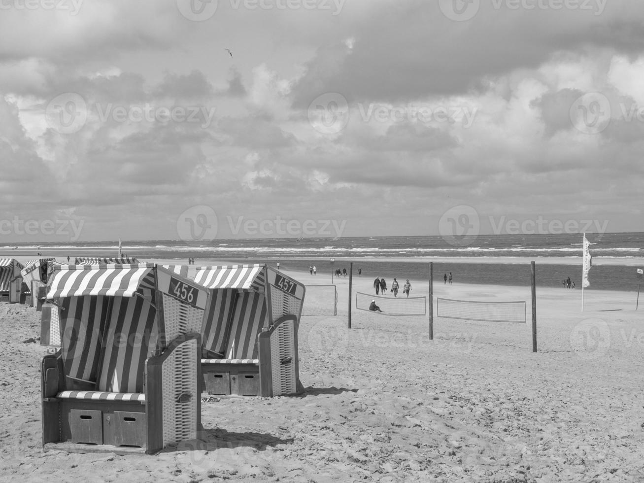 the beach of norderney photo