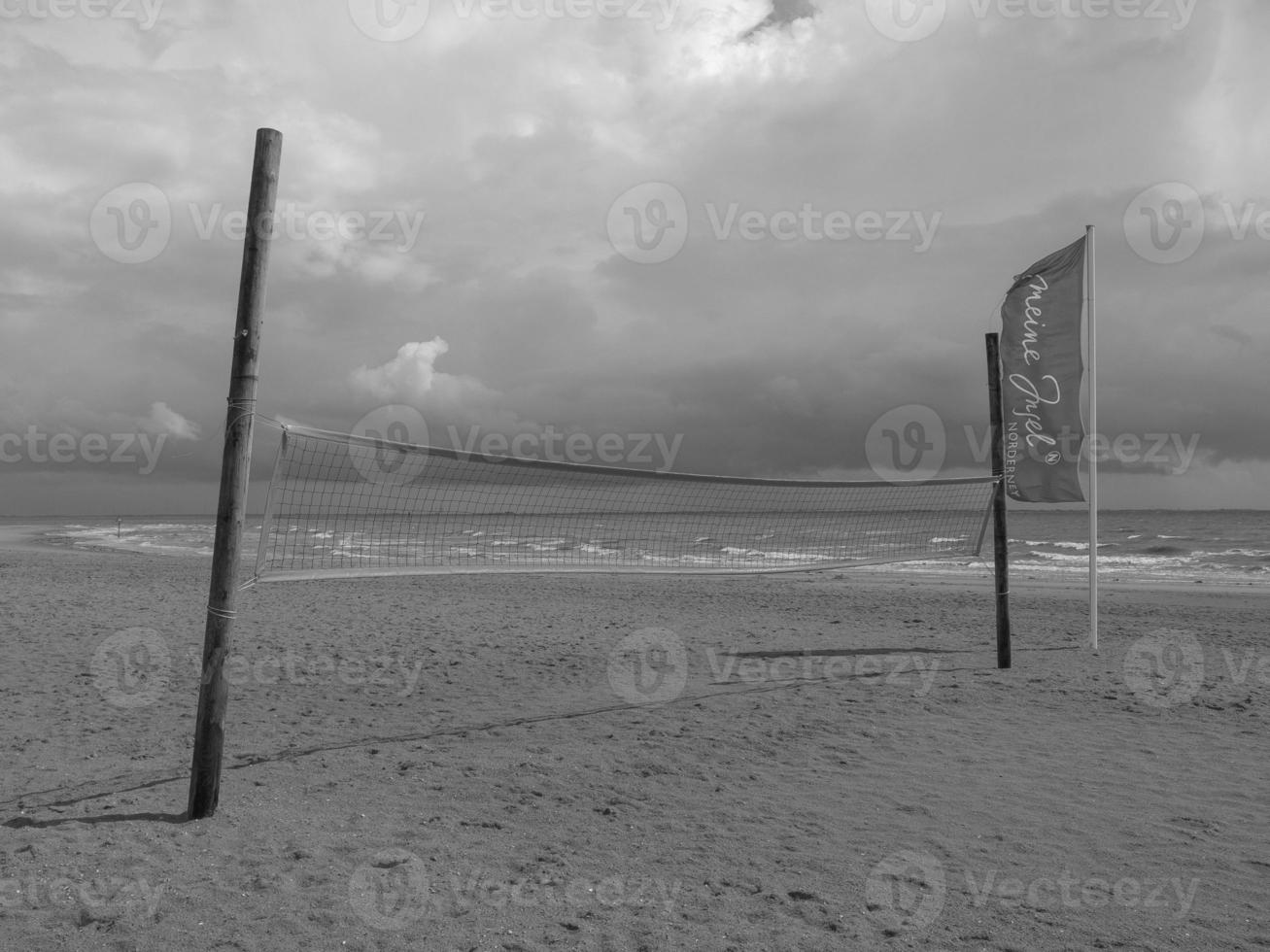 the beach of norderney photo