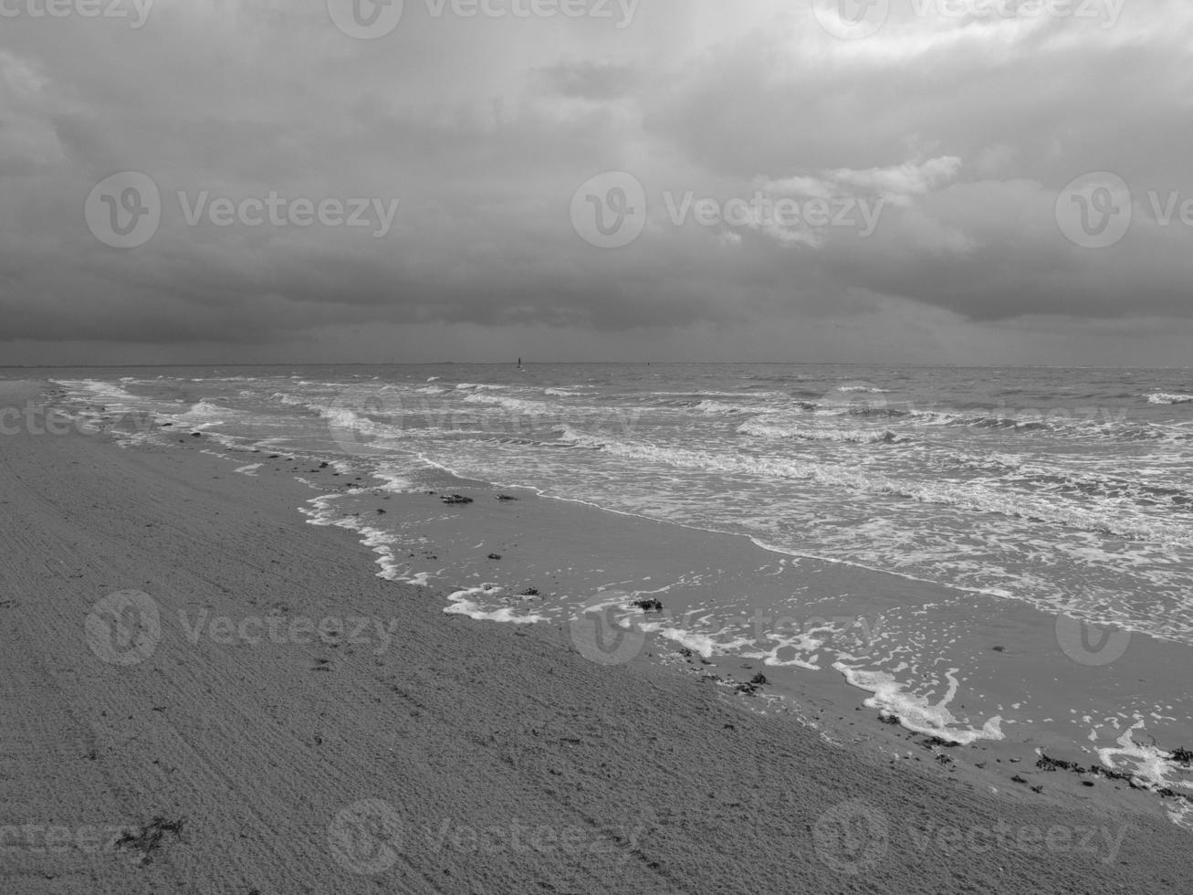 the beach of norderney photo