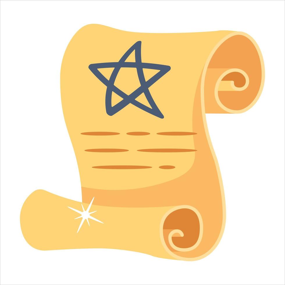 Trendy Magic Paper vector