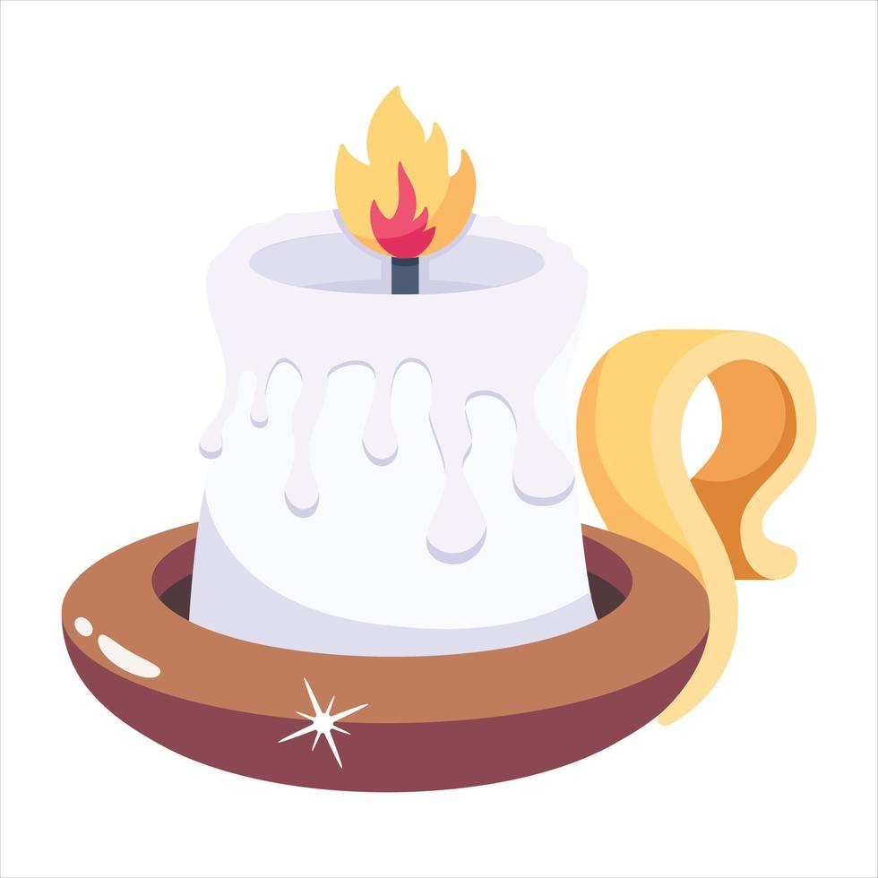 Trendy Candleholder Concepts vector