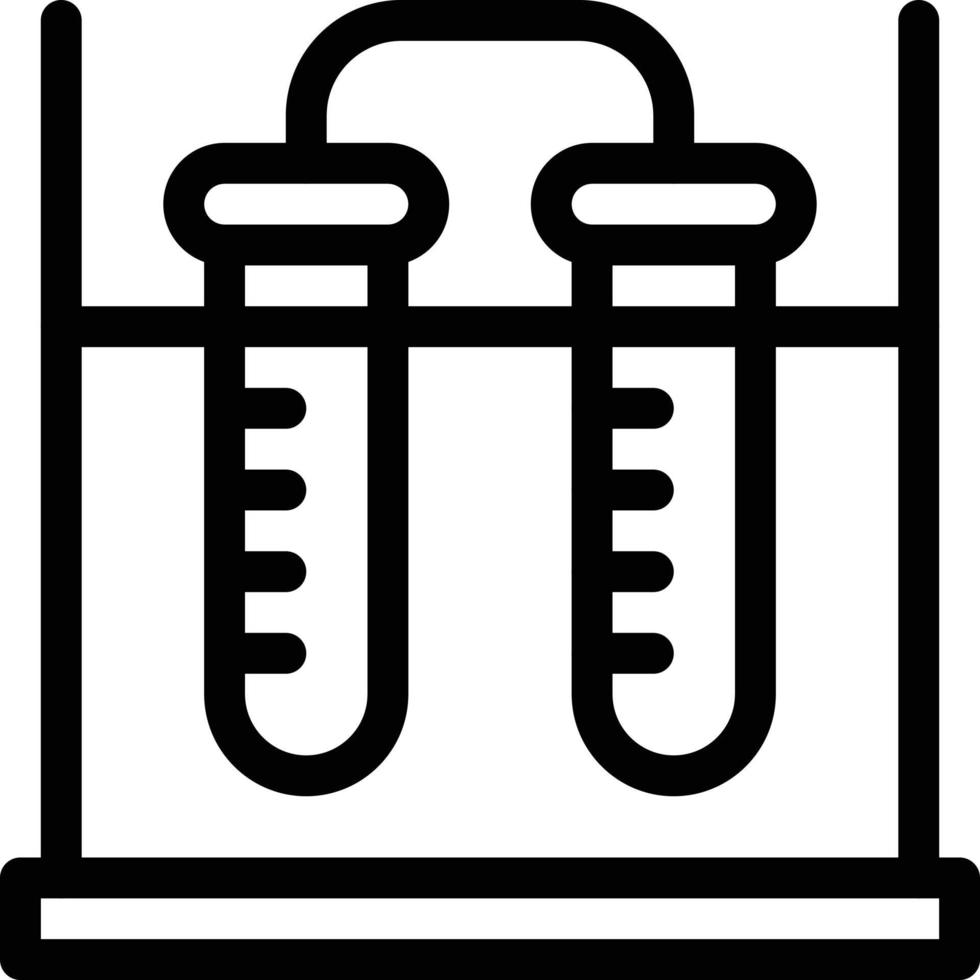 test tube vector illustration on a background.Premium quality symbols.vector icons for concept and graphic design.