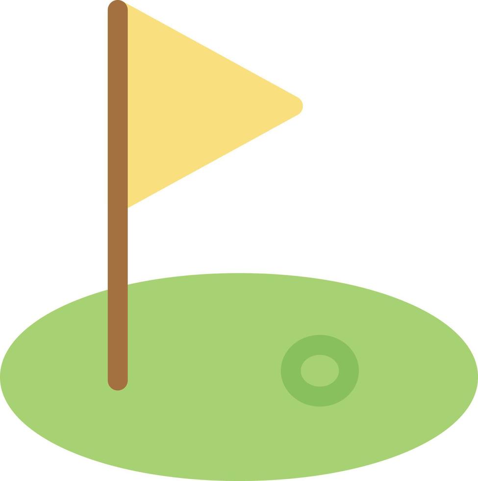 Ilustración de vector de golf en un fondo. Símbolos de calidad premium. Iconos vectoriales para concepto y diseño gráfico.