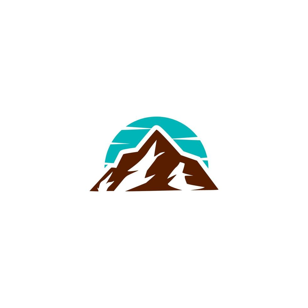 mountain logo design, mountain view logo vector