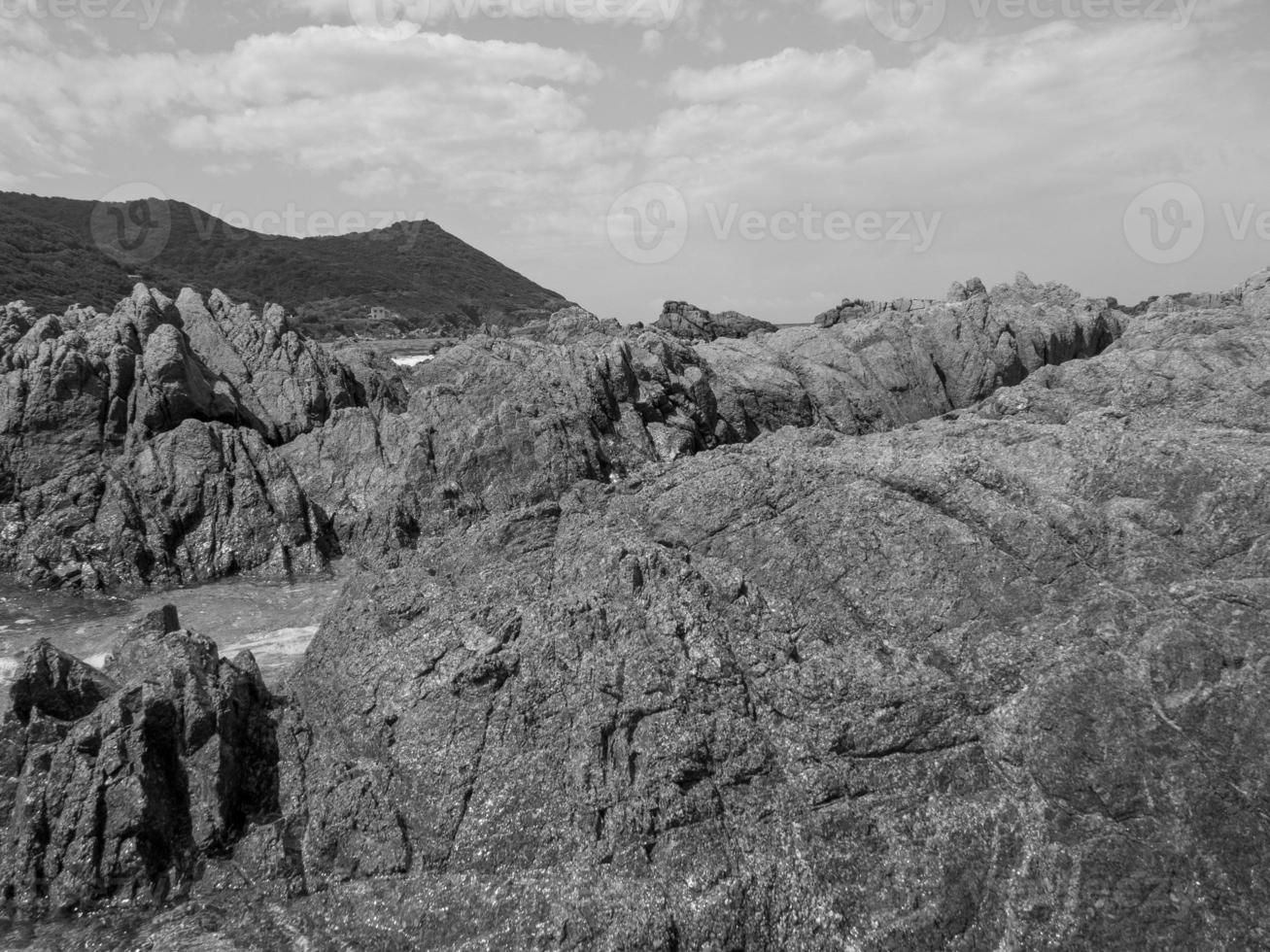 isla de córcega en francia foto