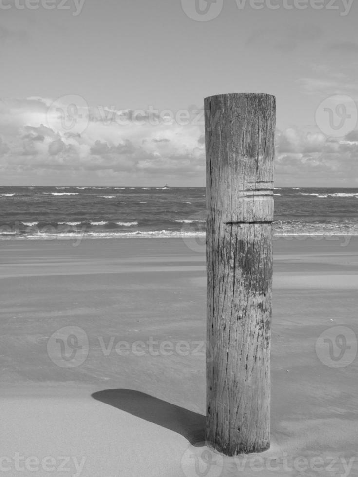 the beach of norderney photo
