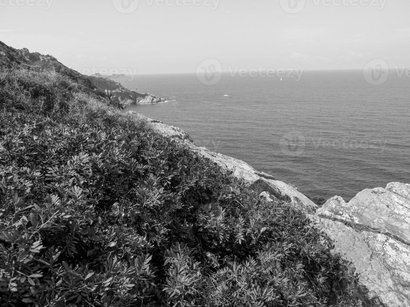 isla de córcega en francia foto