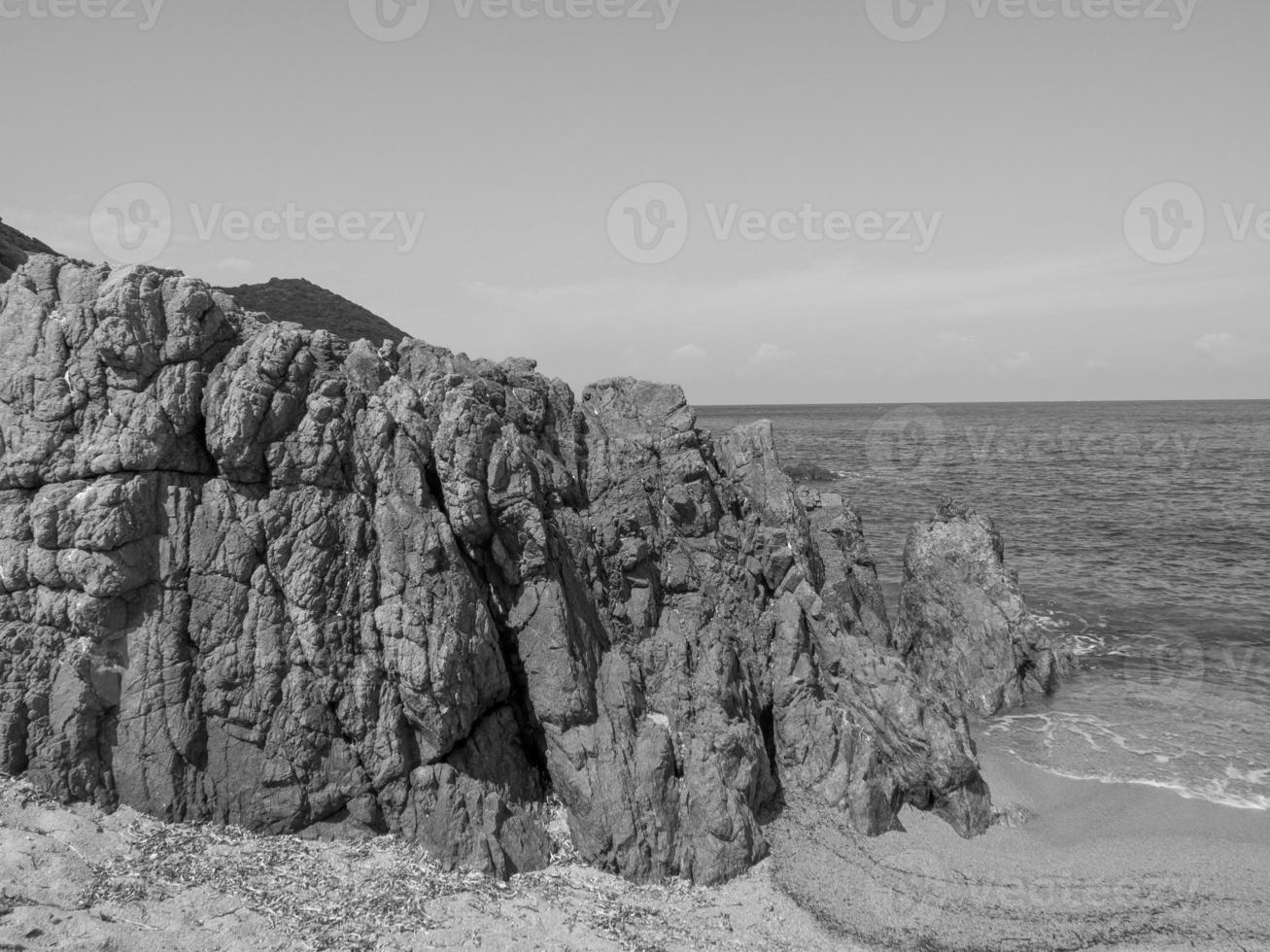 isla de córcega en francia foto