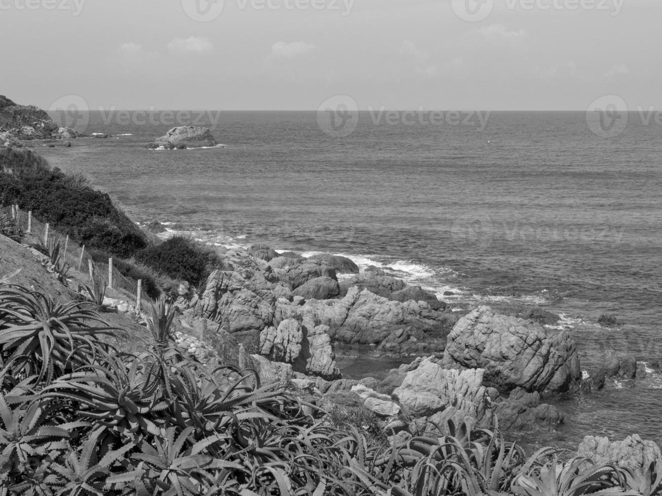 isla de córcega en francia foto