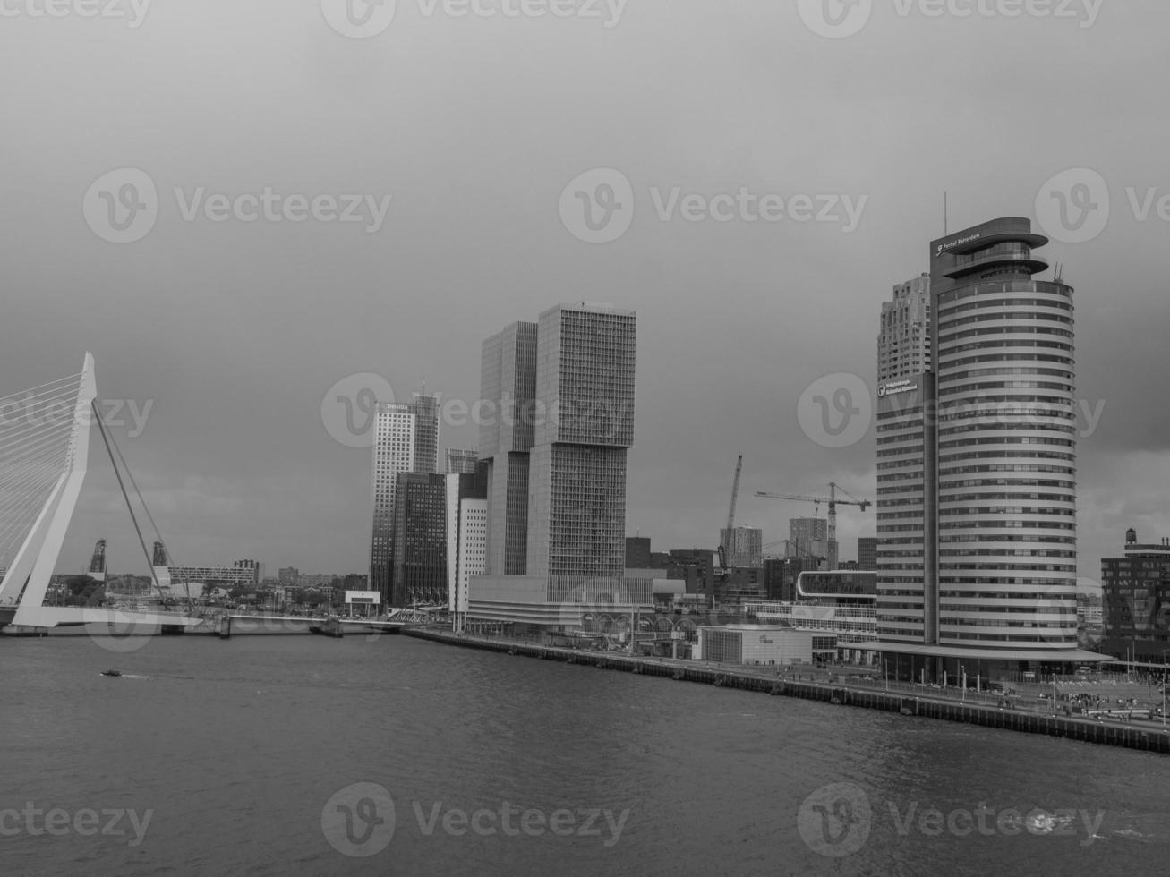 the city of Rotterdam in the netherlands photo