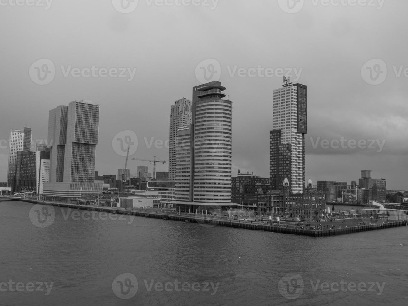 the city of Rotterdam in the netherlands photo