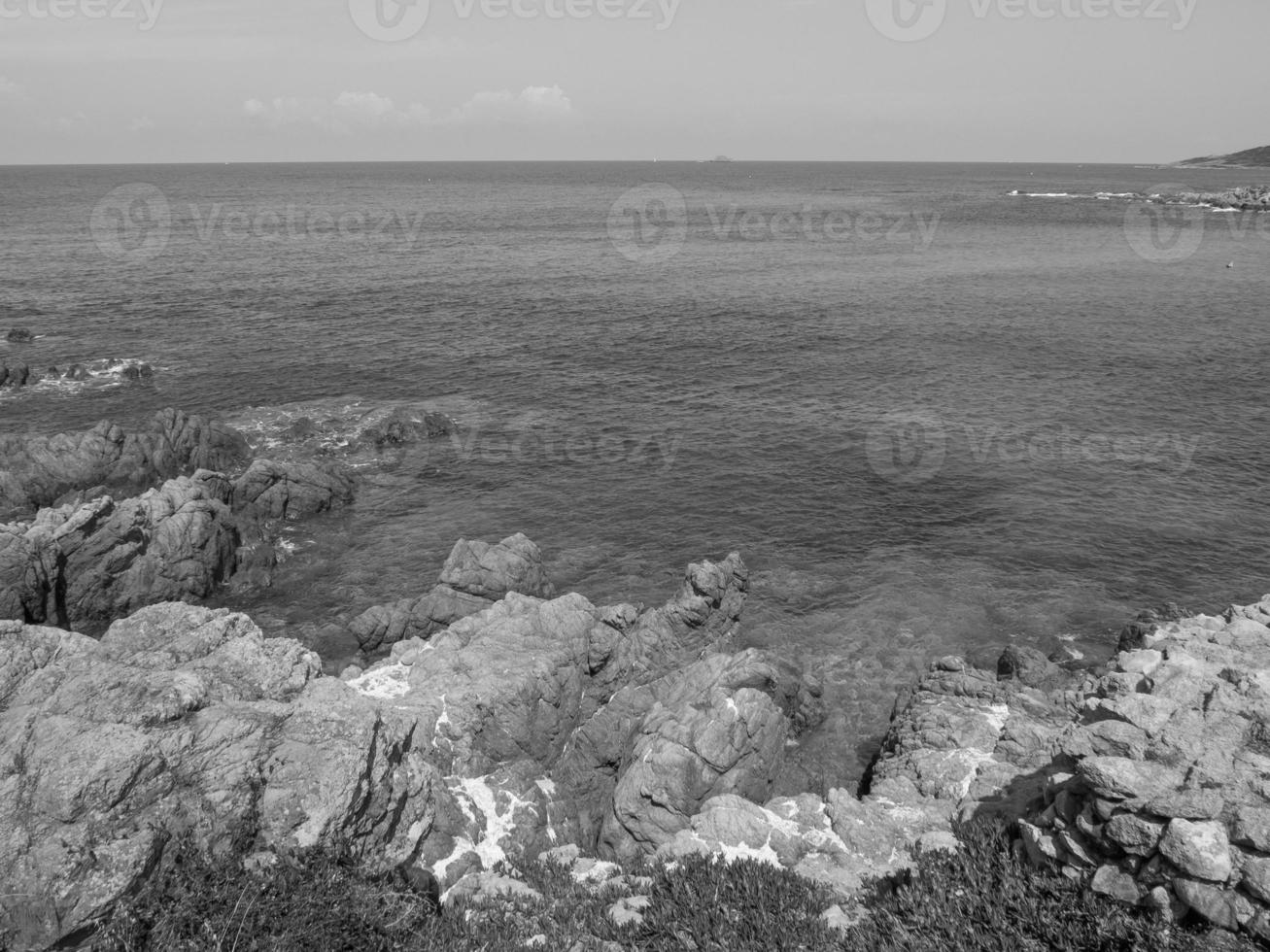 isla de córcega en francia foto