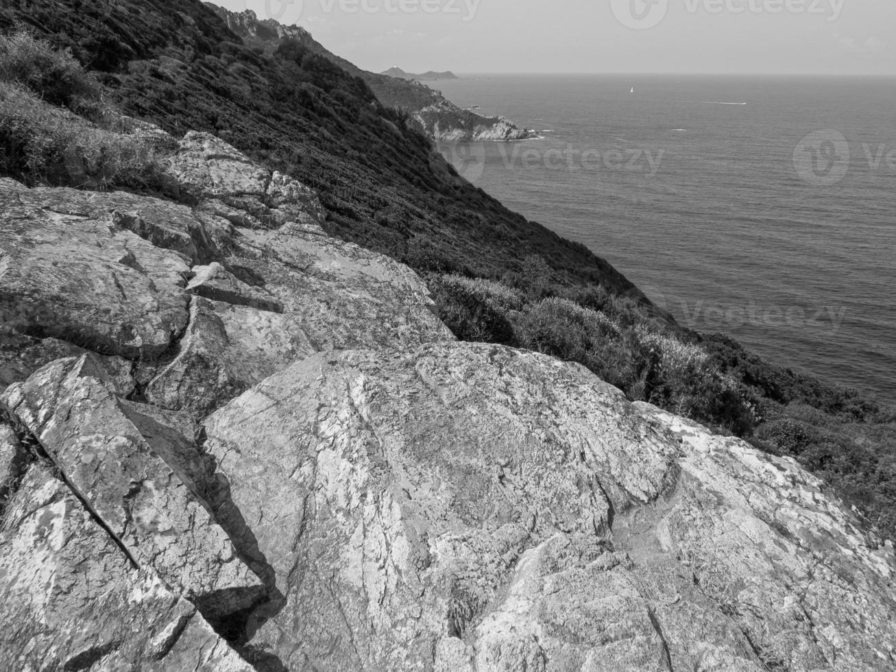 isla de córcega en francia foto