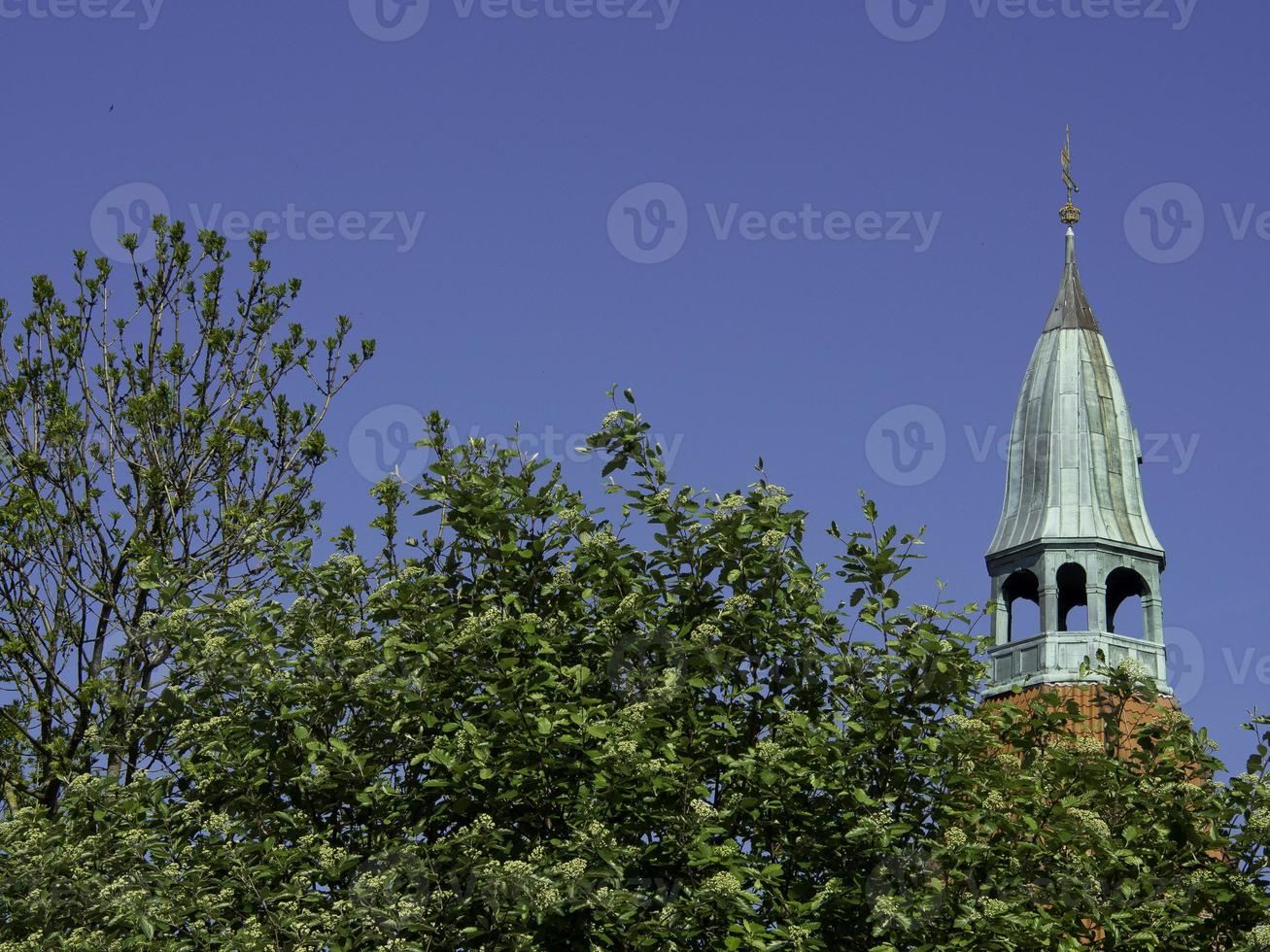 Esbjerg city in denmark photo