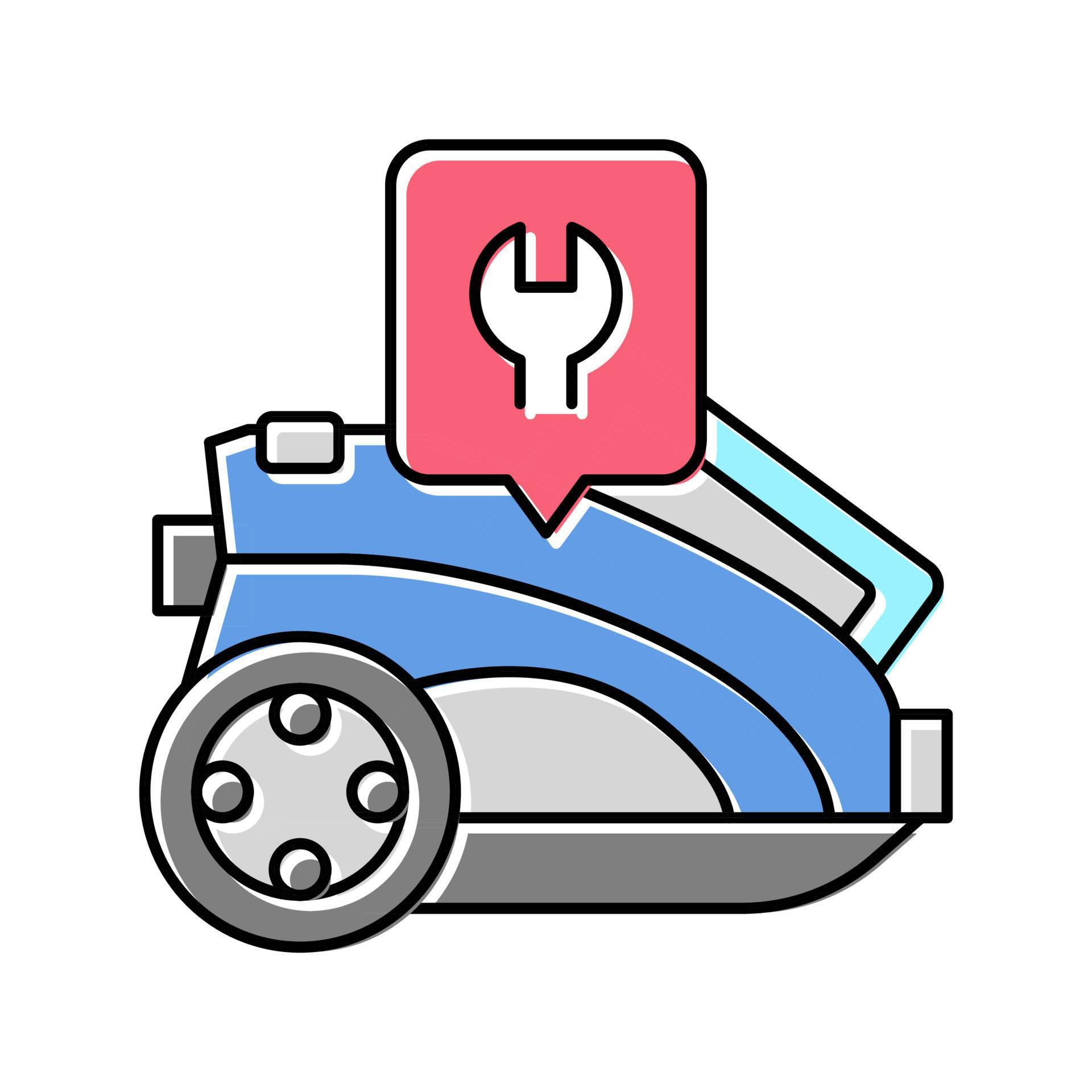 vacuum cleaner repair color icon vector illustration 19523296 Vector