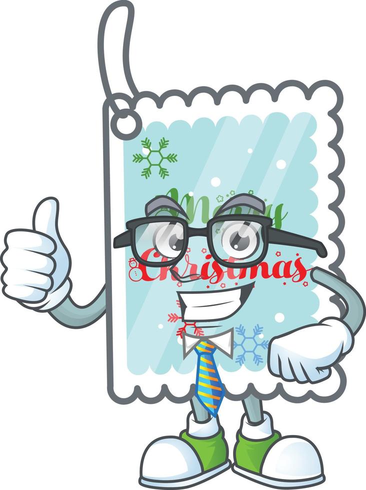 Christmas greeting card cartoon vector