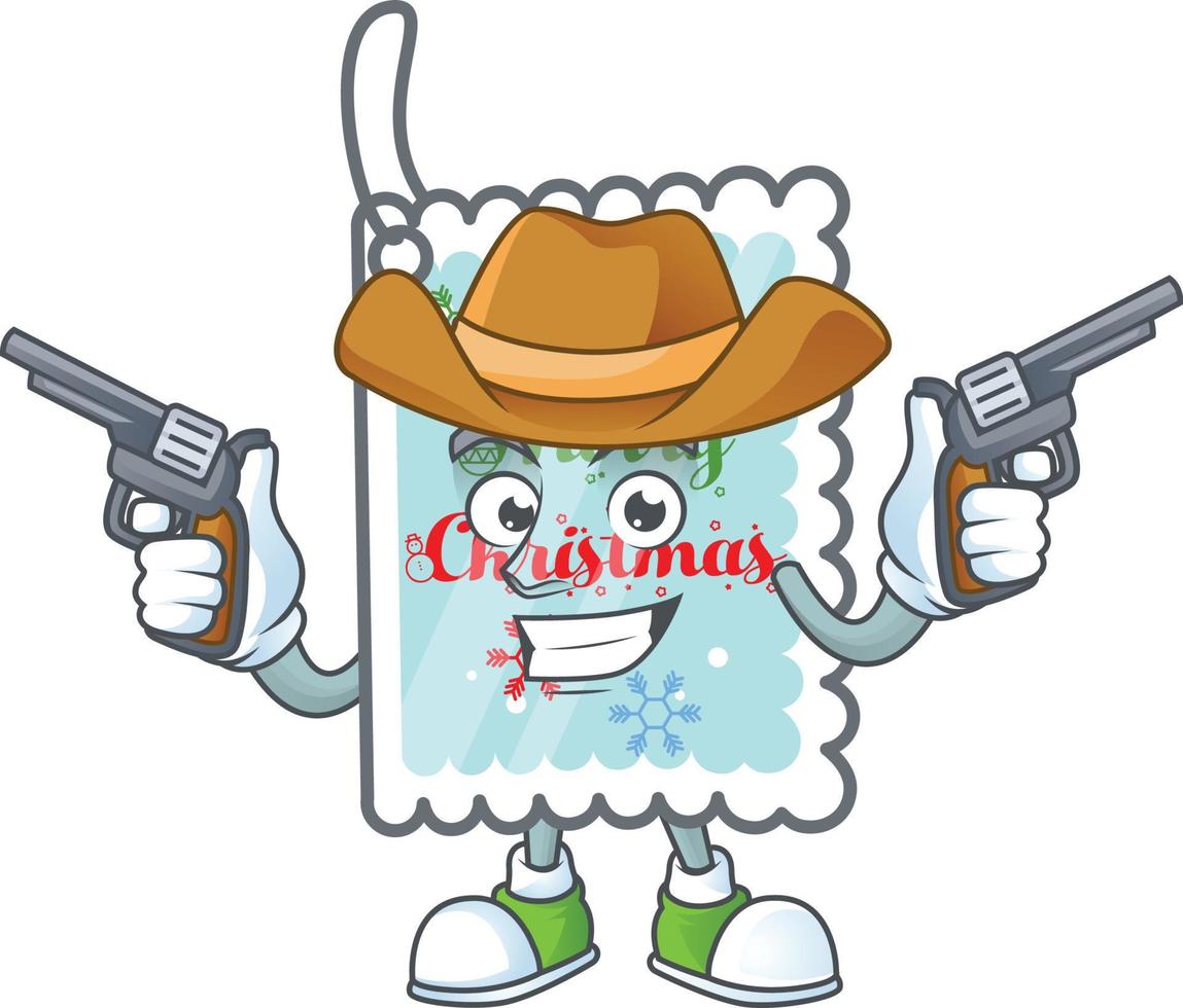 Christmas greeting card cartoon vector