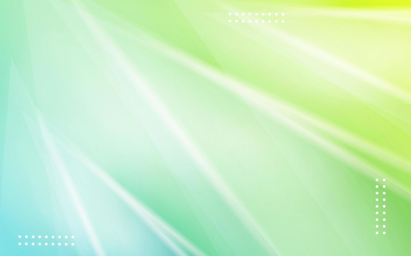 Modern futuristic green color background vector