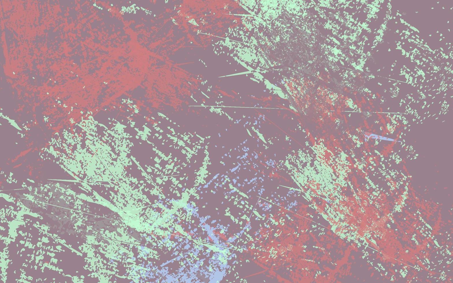 Abstract grunge texture paintbrush colorful background vector