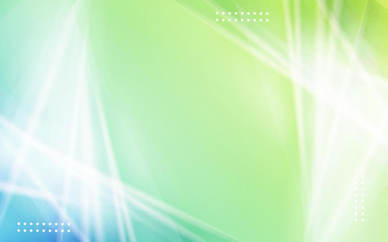 Modern futuristic green color background vector