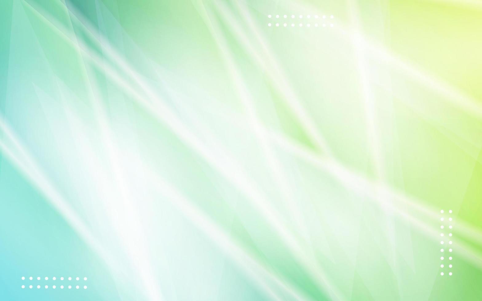 Modern futuristic green color background vector