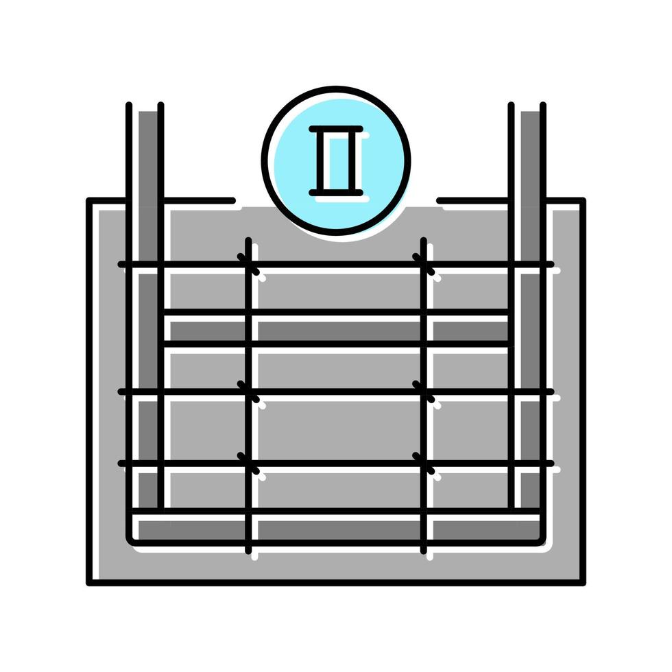 secondary reinforcement color icon vector illustration
