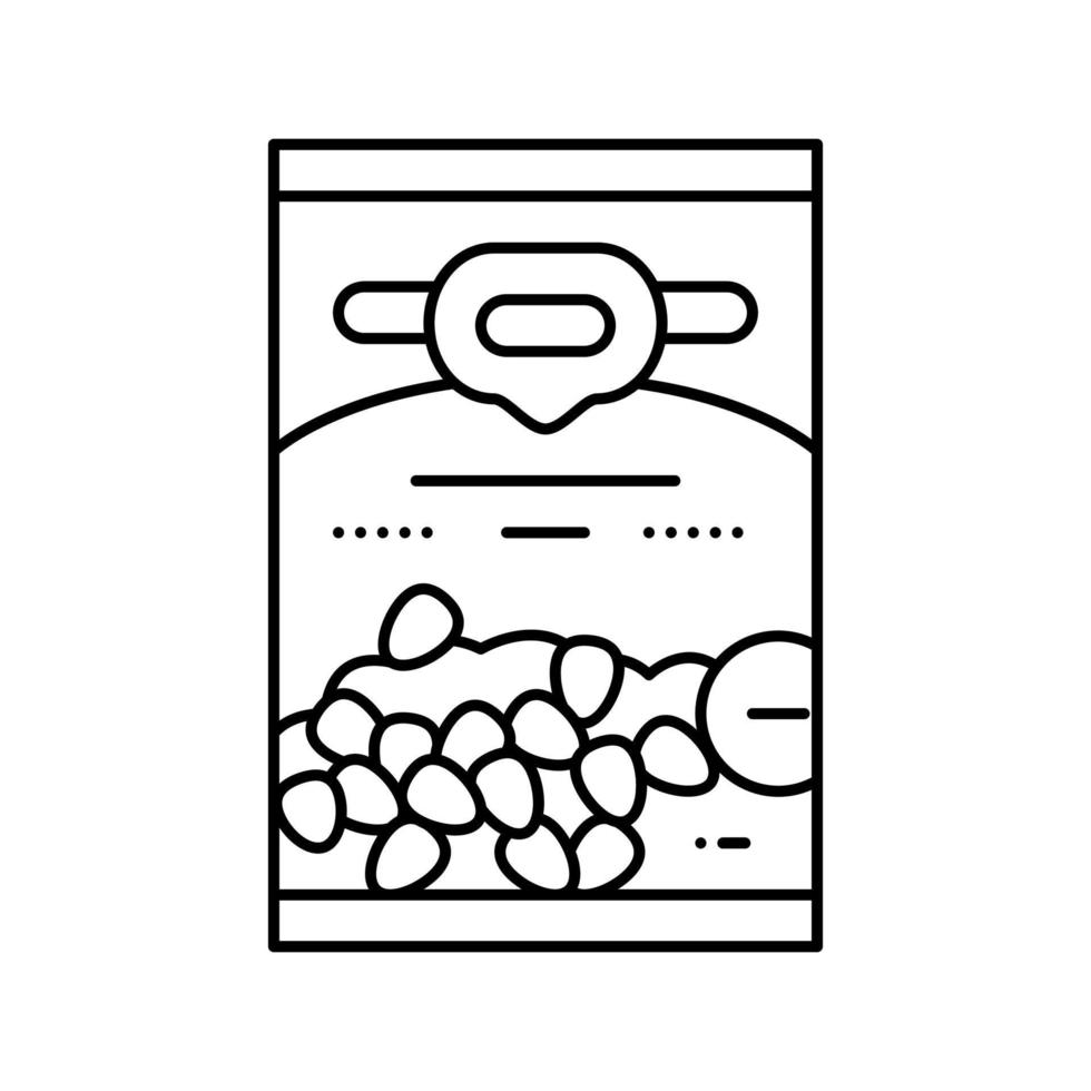 can corn line icon vector illustration