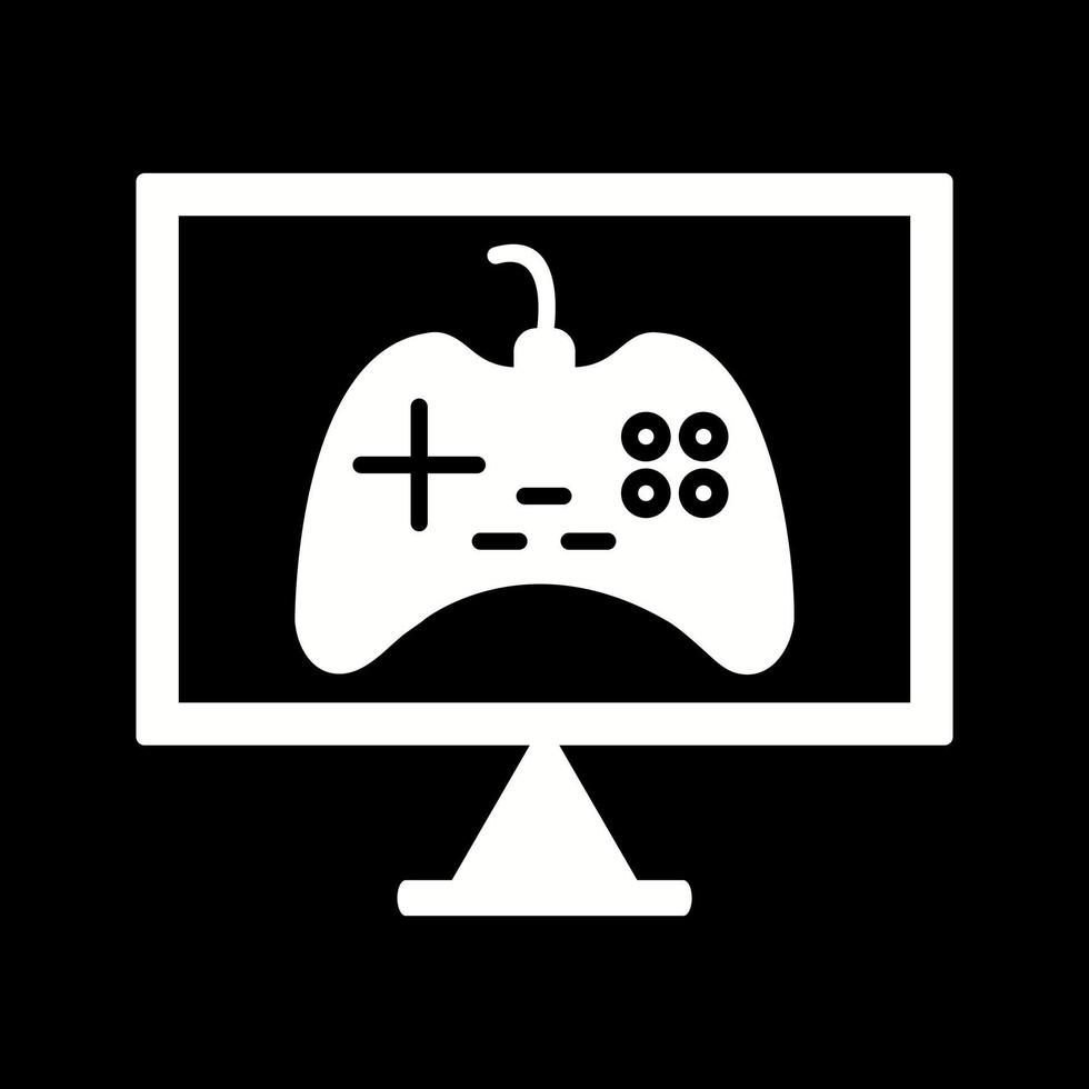 Unique Online Games Vector Icon